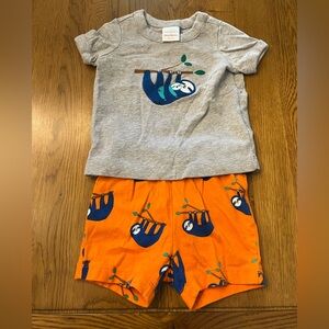 Hanna Andersson Shorts & T Shirt Set